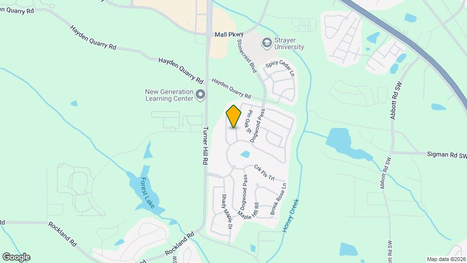 3871 Paper Birch Ln Map and Location Details