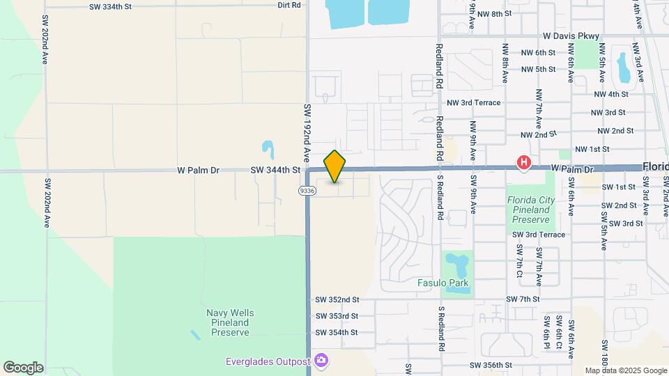34500 SW 190th Ave Map and Location Details