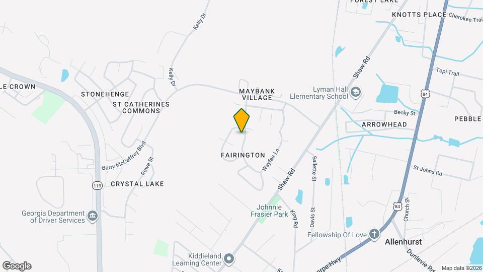119 Wayfair Ln Map and Location Details