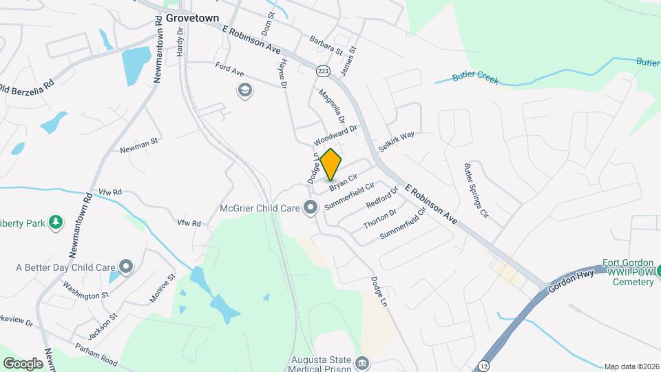 945 Bryan Cir Map and Location Details