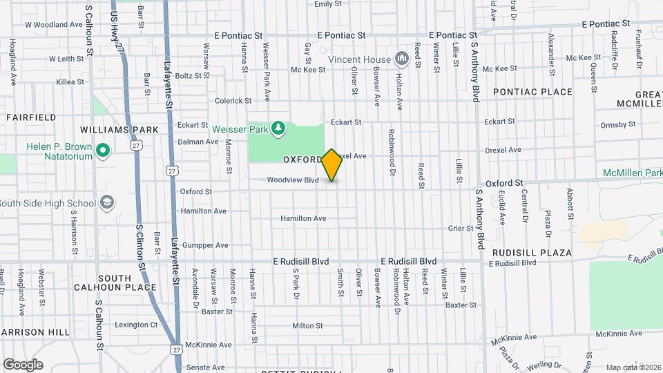 3422 Smith St Map and Location Details