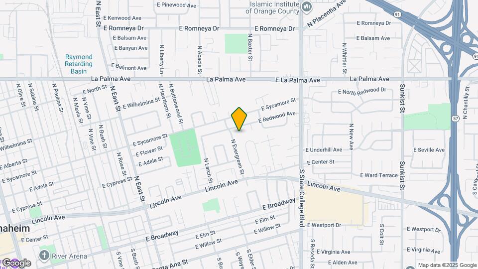 405 N Peach Knoll Mapa y Detalles de la Ubicación