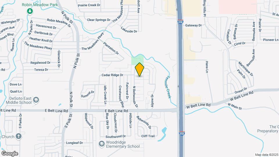1134 Cedar Ridge Cir Map and Location Details