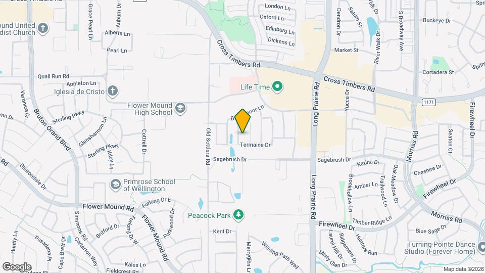 3400 Dowland Dr Map and Location Details