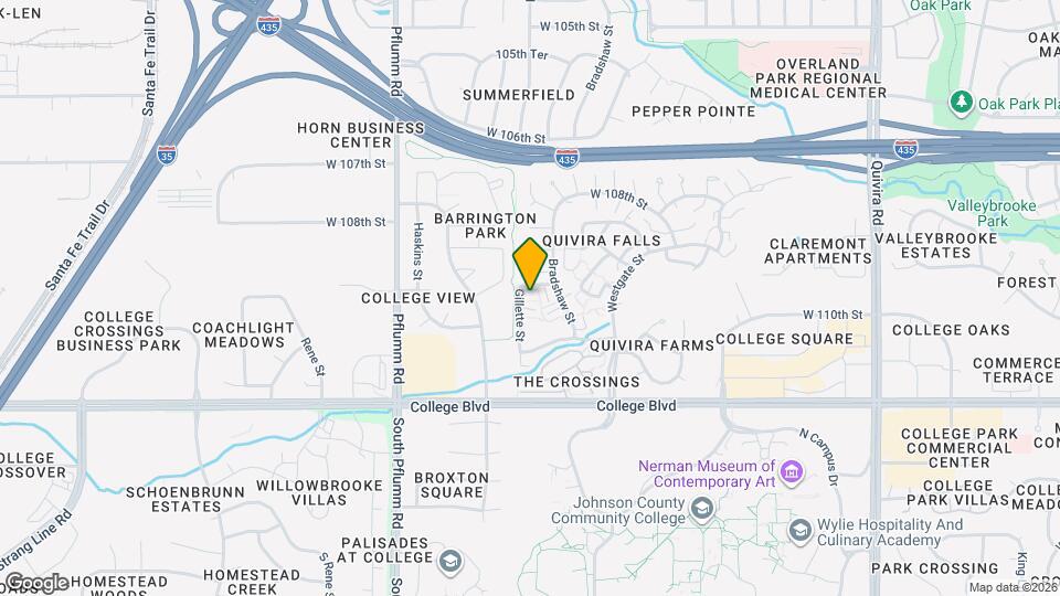 10919 Gillette St Map and Location Details