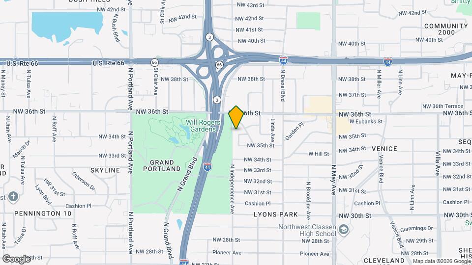 3225 NW 35th Pl Map and Location Details