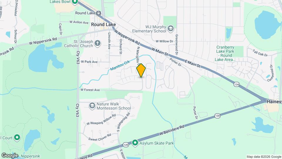 34 S Macgillis Dr Map and Location Details