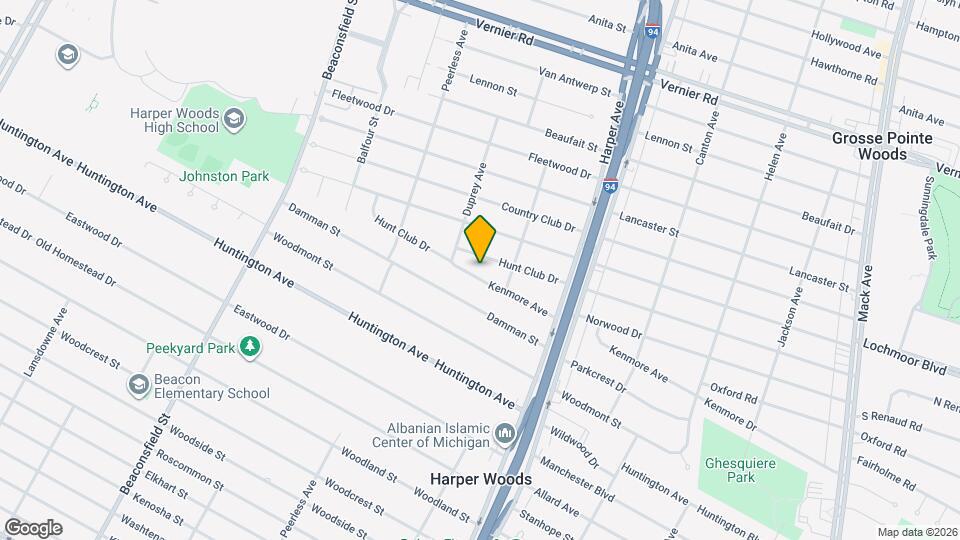 20445 Kenmore Ave Map and Location Details