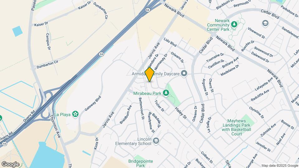 6725 Flanders Dr Map and Location Details