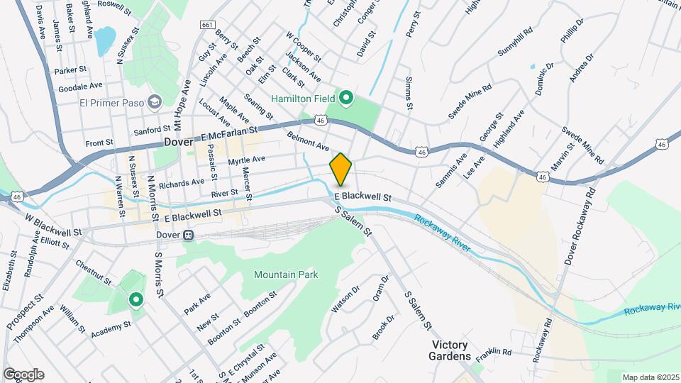 245 E Blackwell St Mapa y Detalles de la Ubicación