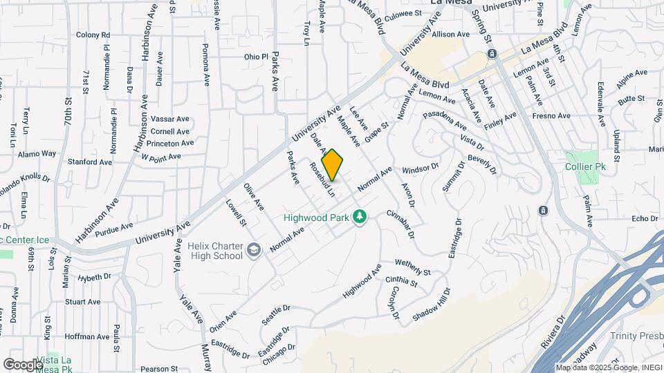 4369 Rosebud Ln Map and Location Details