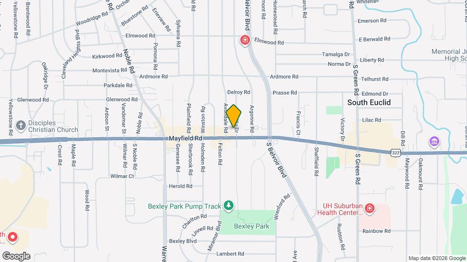 1420 Villa Dr Map and Location Details