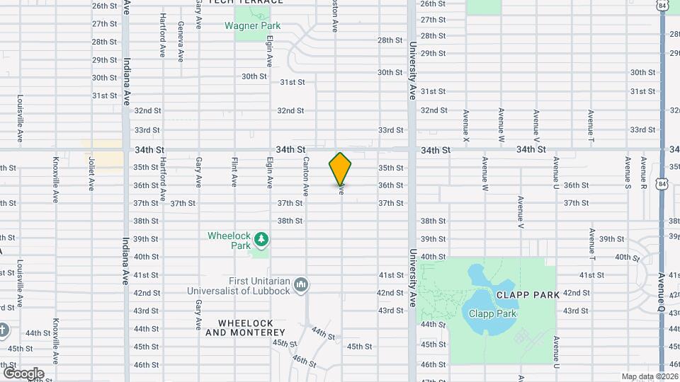 2701 36th St Map and Location Details