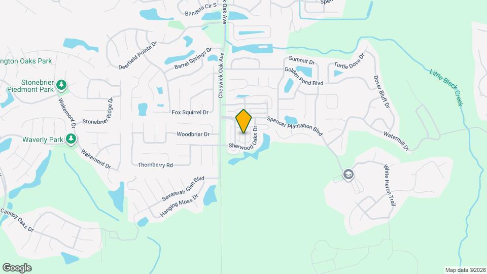 338 Pecan Grove Dr Map and Location Details