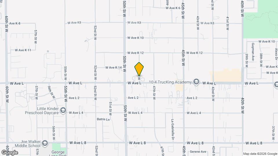 42847 48th St W Mapa y Detalles de la Ubicación