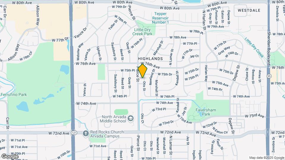 7515 Otis Street, Unit 7515 Otis Street Map and Location Details
