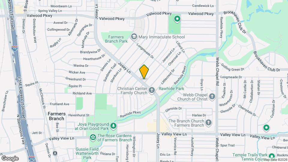 13605 Janwood Ln Map and Location Details