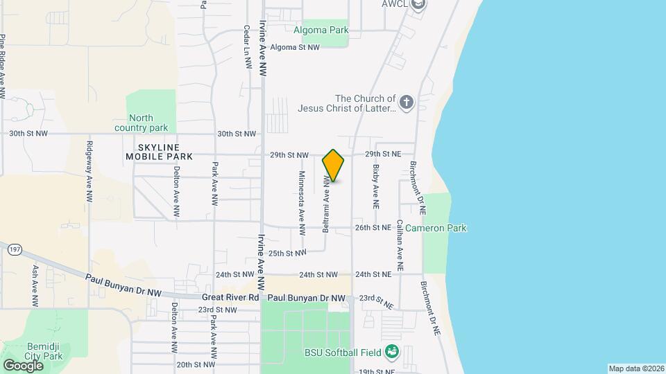 2718 Beltrami Ave NW Mapa y Detalles de la Ubicación