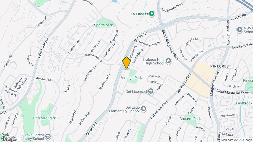 21252 Forest Meadow Dr Map and Location Details