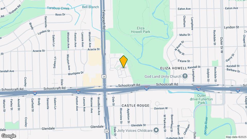 14127 Riverview St Mapa y Detalles de la Ubicación