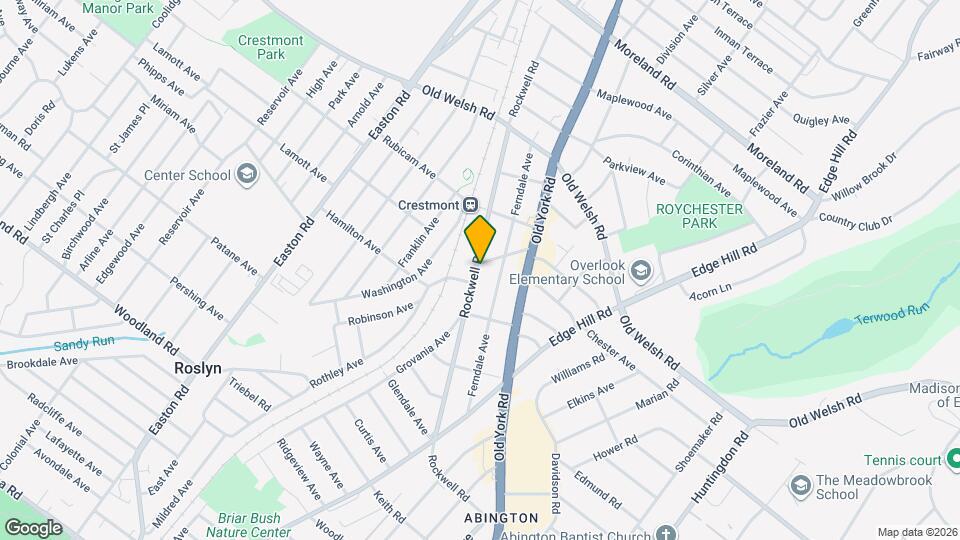 1643 Rockwell Rd Map and Location Details