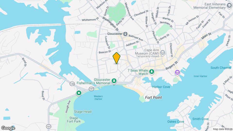 38 Summer St, Unit Summer Street, 3rd Floor Map and Location Details