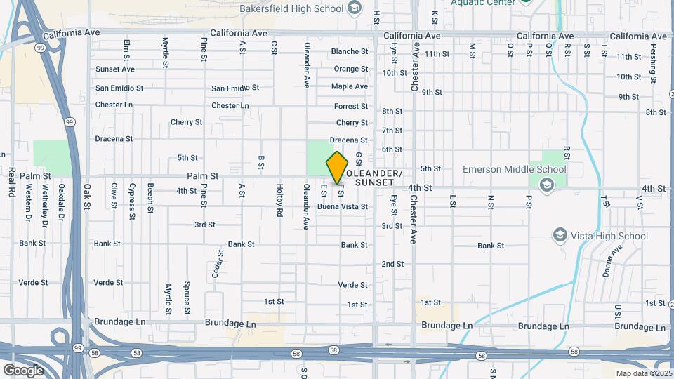 313 F St Mapa y Detalles de la Ubicación