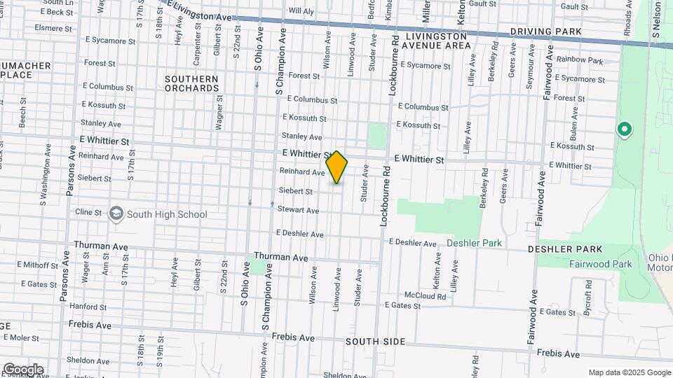 1163 Linwood Ave Map and Location Details