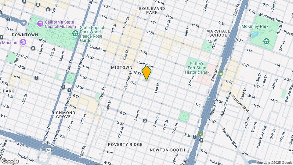 1416 23rd St Map and Location Details