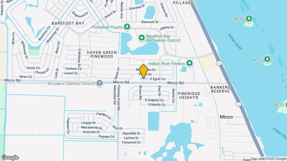 527 S Egret Cir Map and Location Details