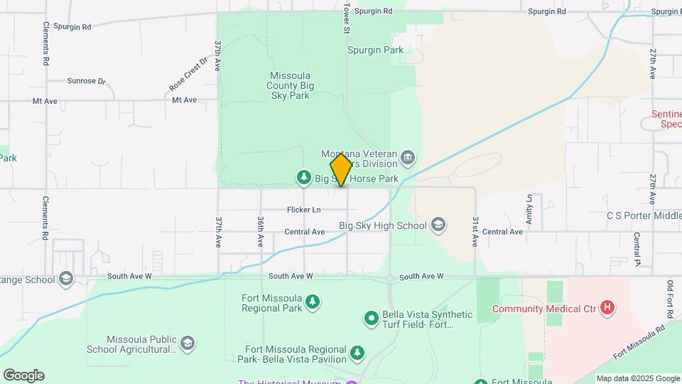 3403 North Ave W, Unit Lower Map and Location Details