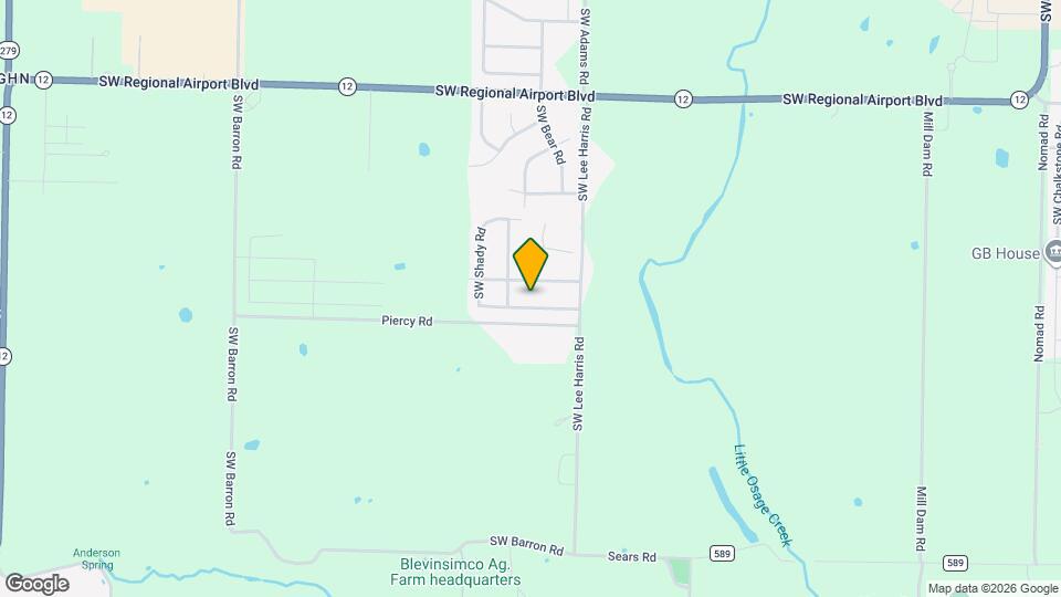 6208 SW Meadow Well Ave Map and Location Details