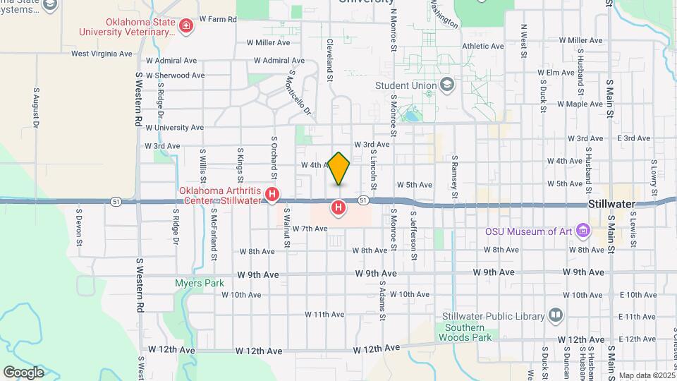 512 S Stanley St Map and Location Details