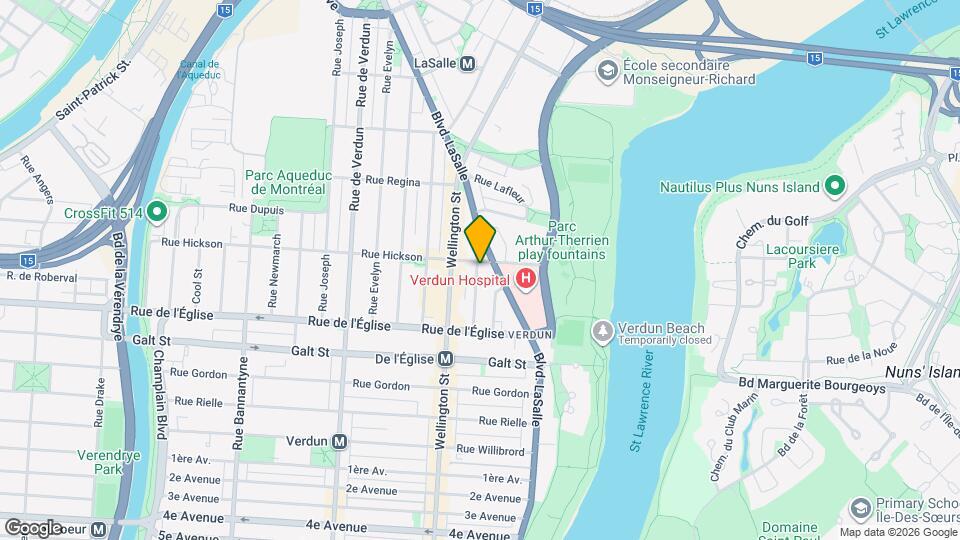 3910 Ross Rue Map and Location Details