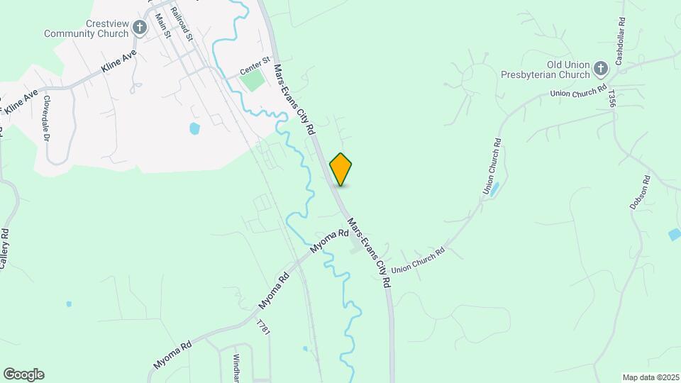 1245 Mars-Evans City Rd Mapa y Detalles de la Ubicación