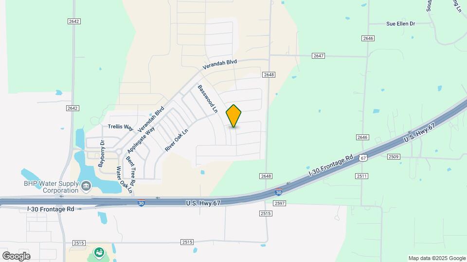 1005 Whispering Oak Dr Map and Location Details