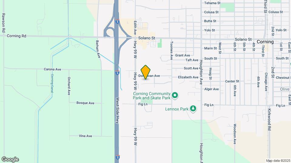 2146 Blossom Ave Map and Location Details