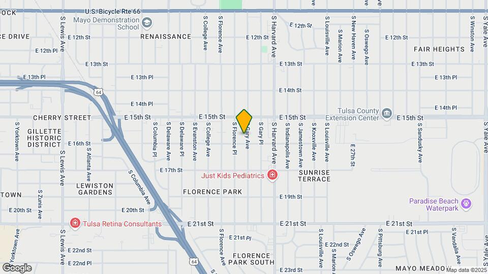 1540 S Gary Ave Map and Location Details