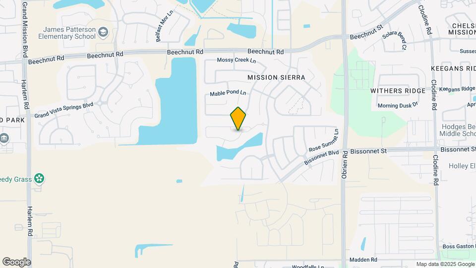 18010 Sonora Brook Ln Mapa y Detalles de la Ubicación