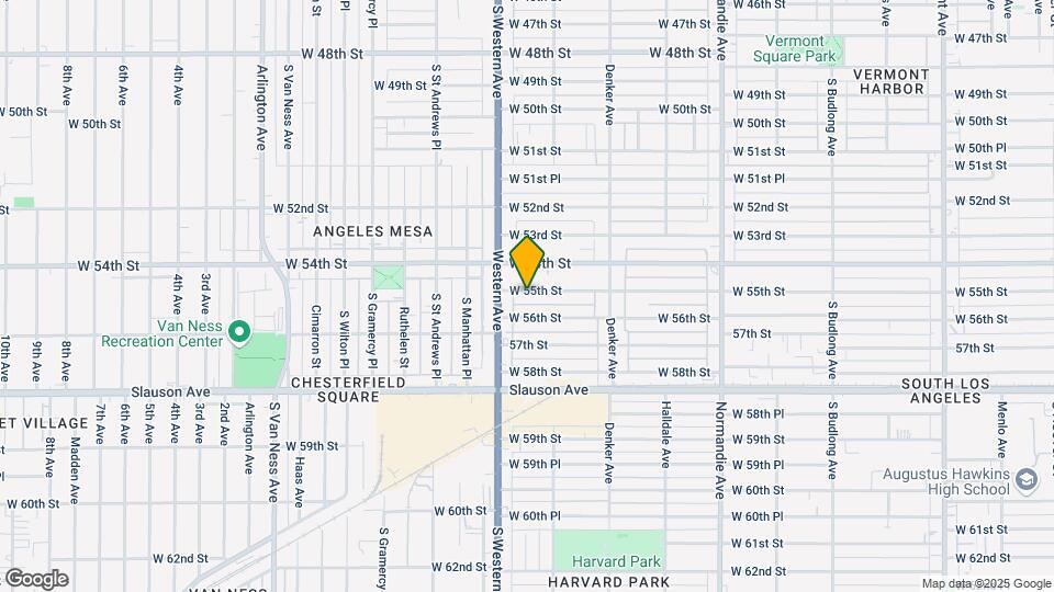 1728 W 55th St Map and Location Details