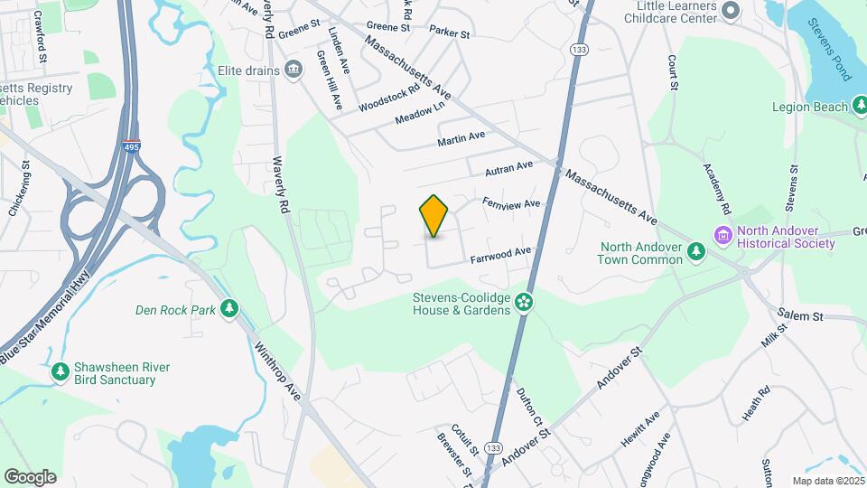 23 Edgelawn Ave Mapa y Detalles de la Ubicación