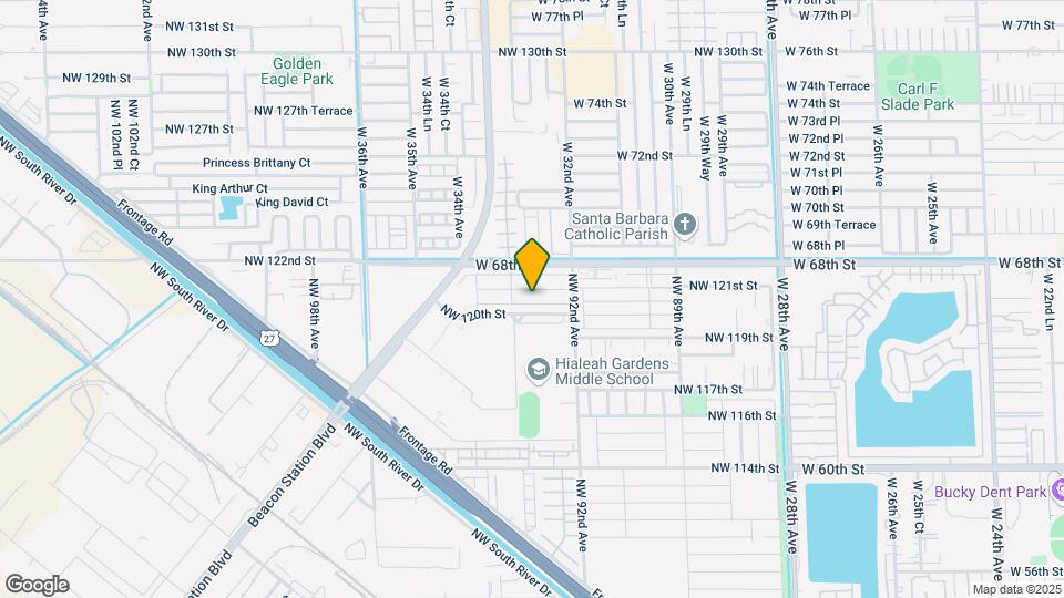 9287 NW 120th Terrace Map and Location Details