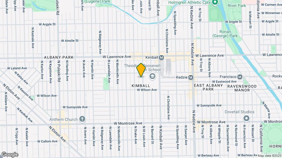 4640 N Saint Louis Ave Map and Location Details
