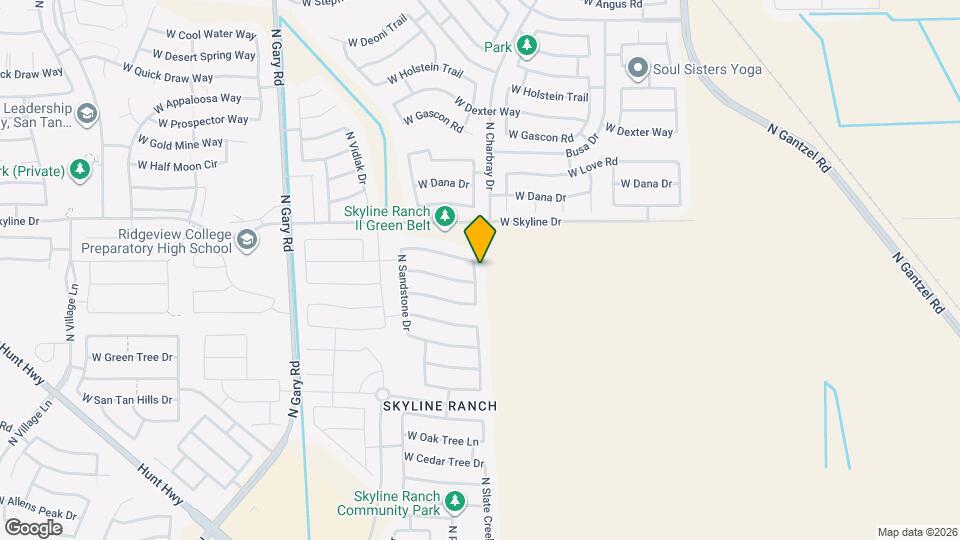 34127 N Slate Creek Dr Map and Location Details