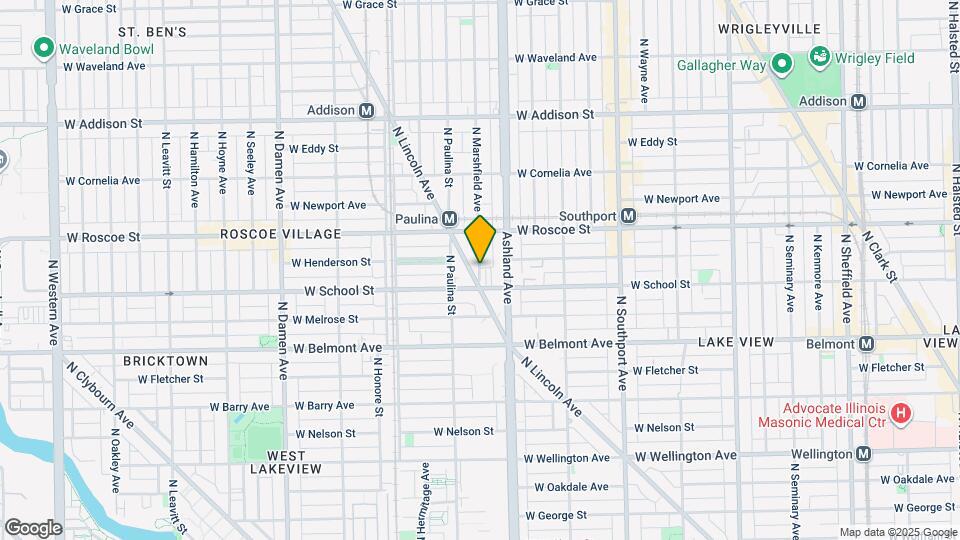 3333 N Marshfield Ave, Unit 207 Map and Location Details