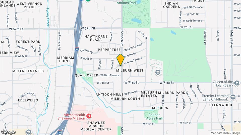 7016 Antioch Rd Mapa y Detalles de la Ubicación