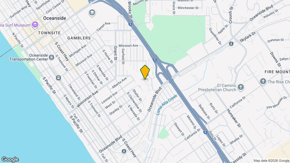 1109 Hibiscus Way Mapa y Detalles de la Ubicación