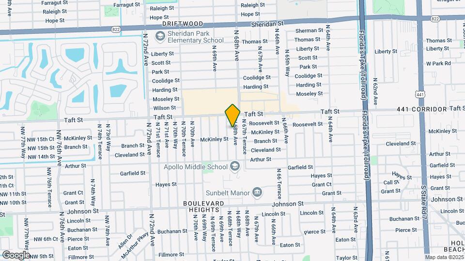 1530 N 68th Ave Map and Location Details