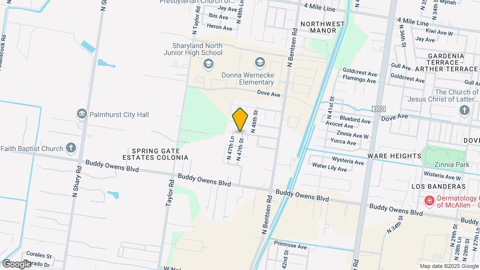 4921 N 47th St Mapa y Detalles de la Ubicación