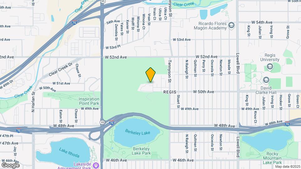 4616 W 50th Pl Map and Location Details
